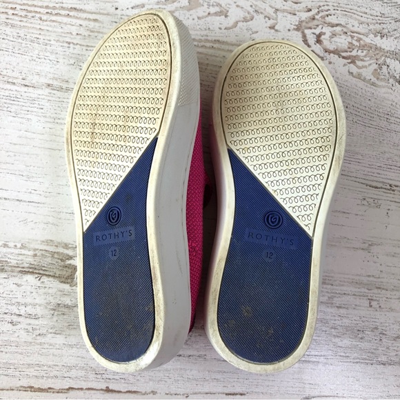 ROTHY’S The Kids Sneaker in Bubblegum 12 - Picture 12 of 15